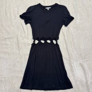 American Eagle - Black Knotted Mini Dress